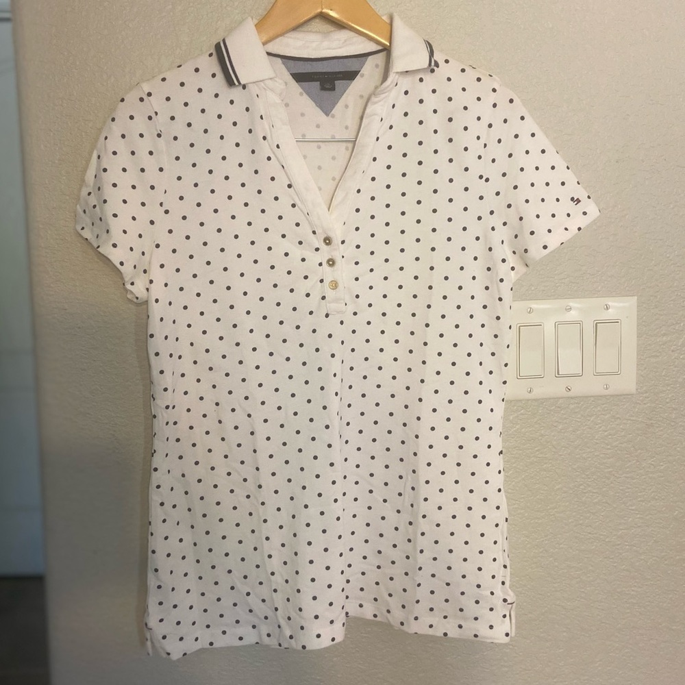 Tommy Hilfiger Polka Dot Polo